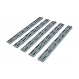 KeyMod Rail Panel Kit, 5.5-inch - Wolf Gray 5 pack