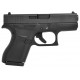 Pistole Glock, model 42, ráže 9 mm Browning, černý rám