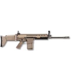 Puška samonabíjecí FN USA, model SCAR 16s, ráže 223 Rem., barva písková.